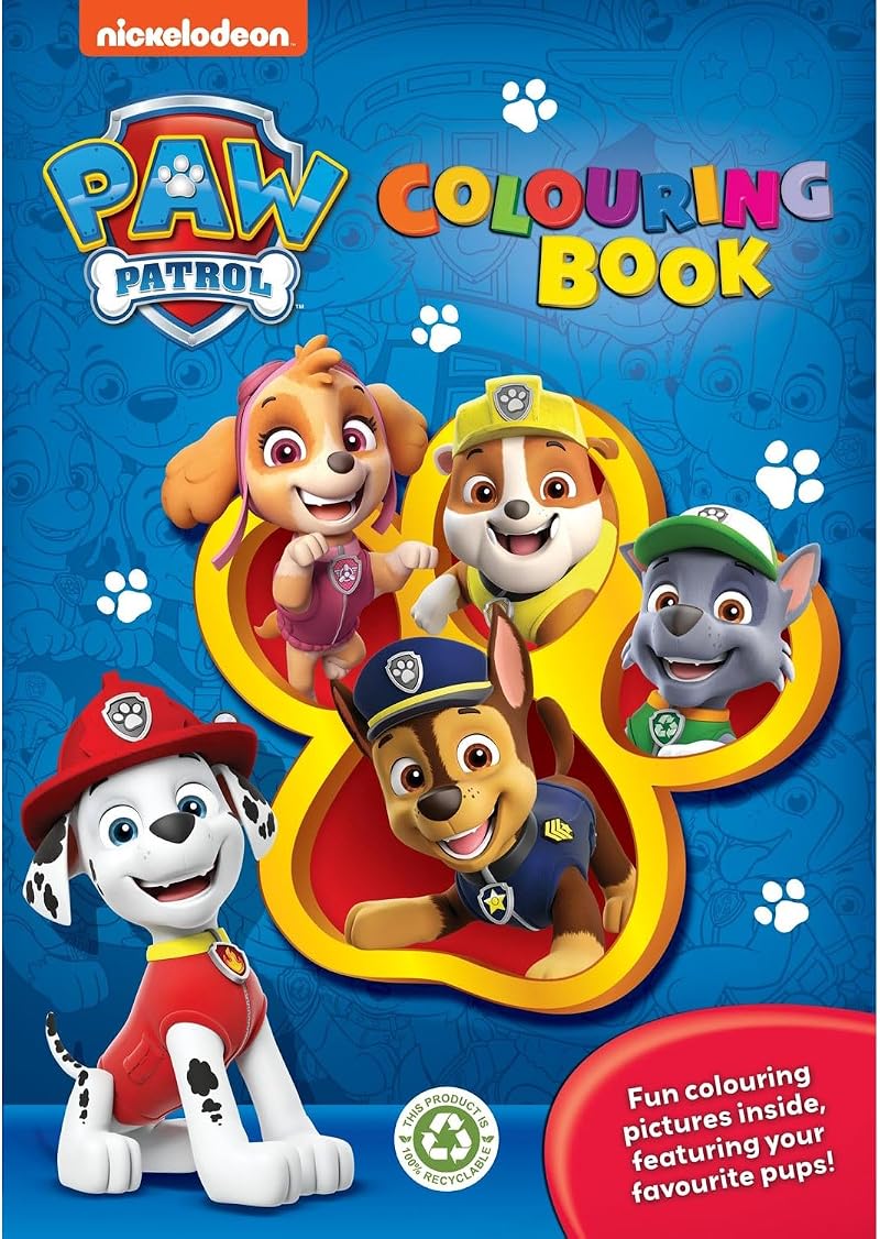 ALLIGATOR Paw Patrol Colouring Book for Kids - Colouring Books