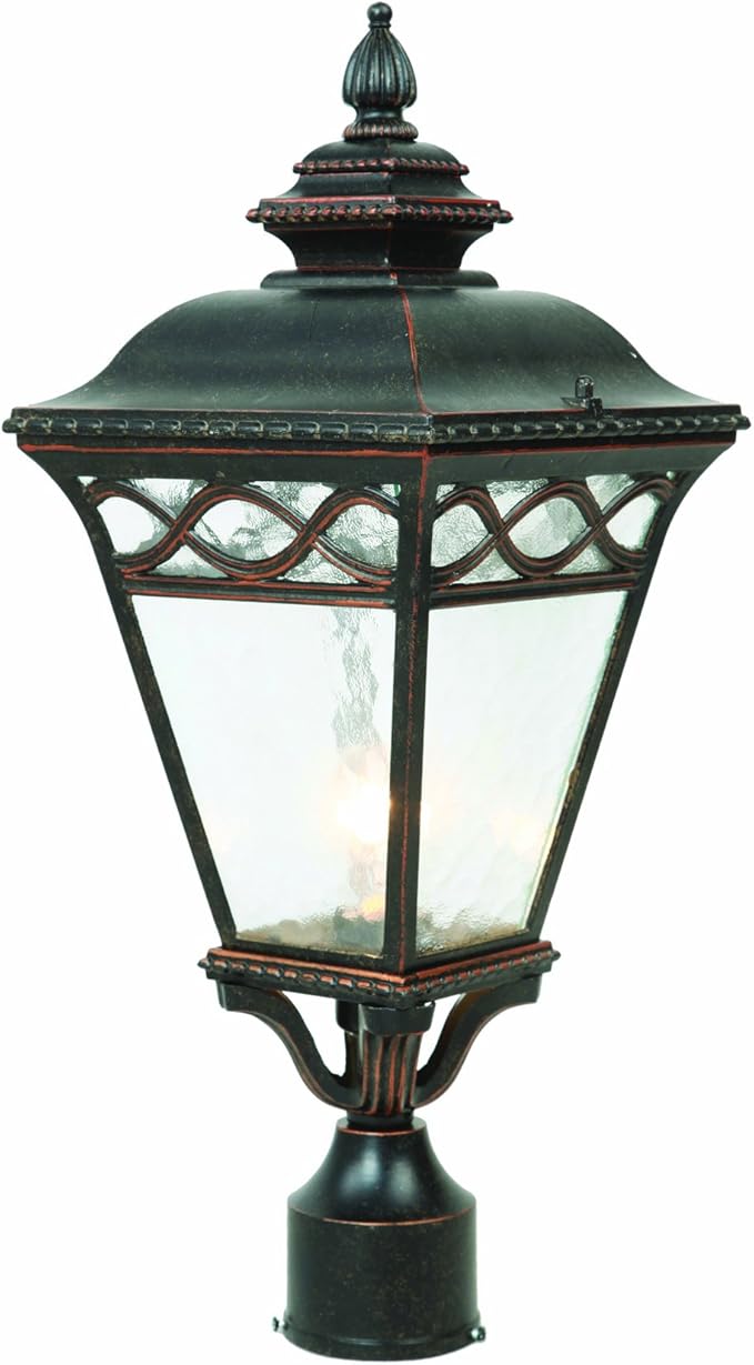 Yosemite Home Decor 8088MPIORB 1 Light Exterior with Clear