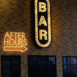 After Hours Neon Sign Bar LED Neon Lights Signs