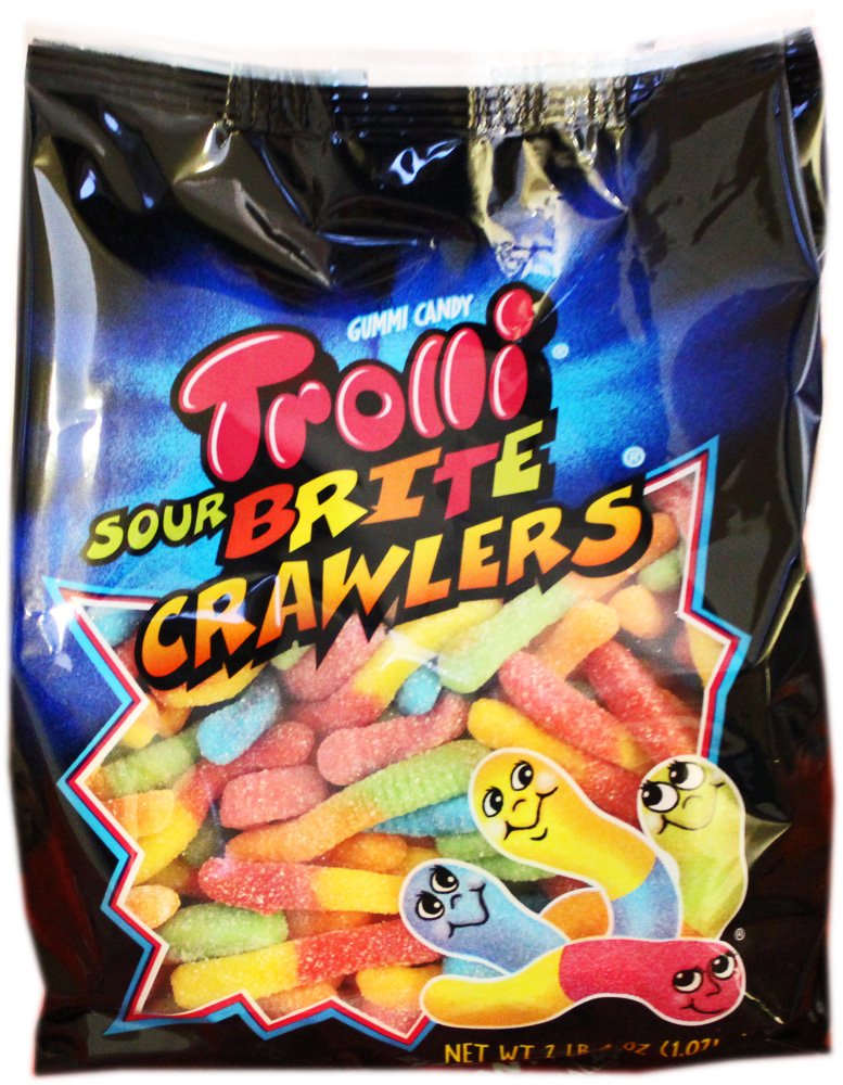 Trolli sour brite crawlers gummi candy #2 (020709484109)
