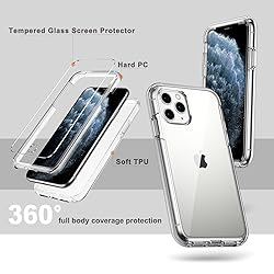 COOLQO Compatible for iPhone 11 Pro Case 5.8