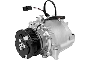 Autodevil AC Compressor Fit for Honda Civic 1.8L 2006 2007 2008 2009 2010 2011, Air Condition Compressor with Clutch Replacement for 4717054, 97555, 98555, 638880