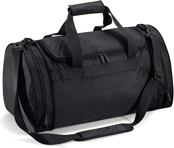 Quadra QD070 Sports holdall Black Blank Plain Amazon.co.uk Clothing