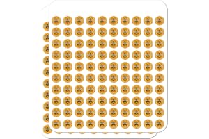 GRAPHICS & MORE Bee on Honeycomb 1/2" (0.5") Planner Calendar Scrapbooking Crafting Opaque Stickers