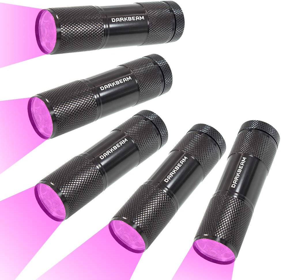 Black Light Flashlight Blacklight Flash Lights 9 LED Urine Detector For Dog/Cat/Pet Urine & Dry Stains On Carpets/Rugs/Floor