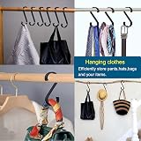 GAViA S Shaped Heavy Duty Hooks 10Pcs Matte Black 25kg Stainless view 6