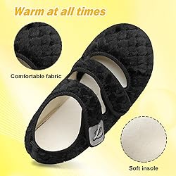 LeIsfIt House Slippers for Women Men Cozy House