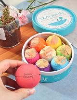 Aofmee Bath Bombs Gift Set 14 Pcs Spa Kit 70g Each 14 Scents Colors view 7