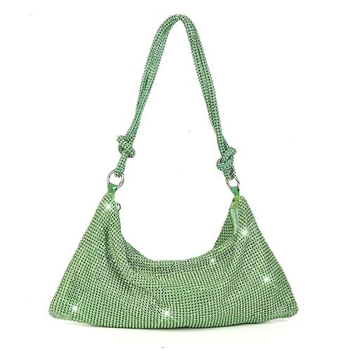 Valleycomfy Chic Rhinestone Purses for Women Sparkly Evening