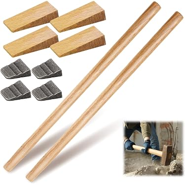 Manico Di Ricambio Per Martello In Legno &ndash; Lunghezza 28-37cm, Universale