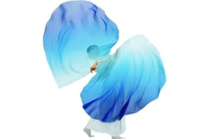 Wuchieal 55" Pack of 2 Worship flags,Color Guard Flag,banderas de danza cristiana,Praise Dance Flags for Worship Dance Flags-