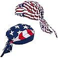 CoverYourHair American Flag Durag - USA Doo Rag - Dew Rags for Men ...
