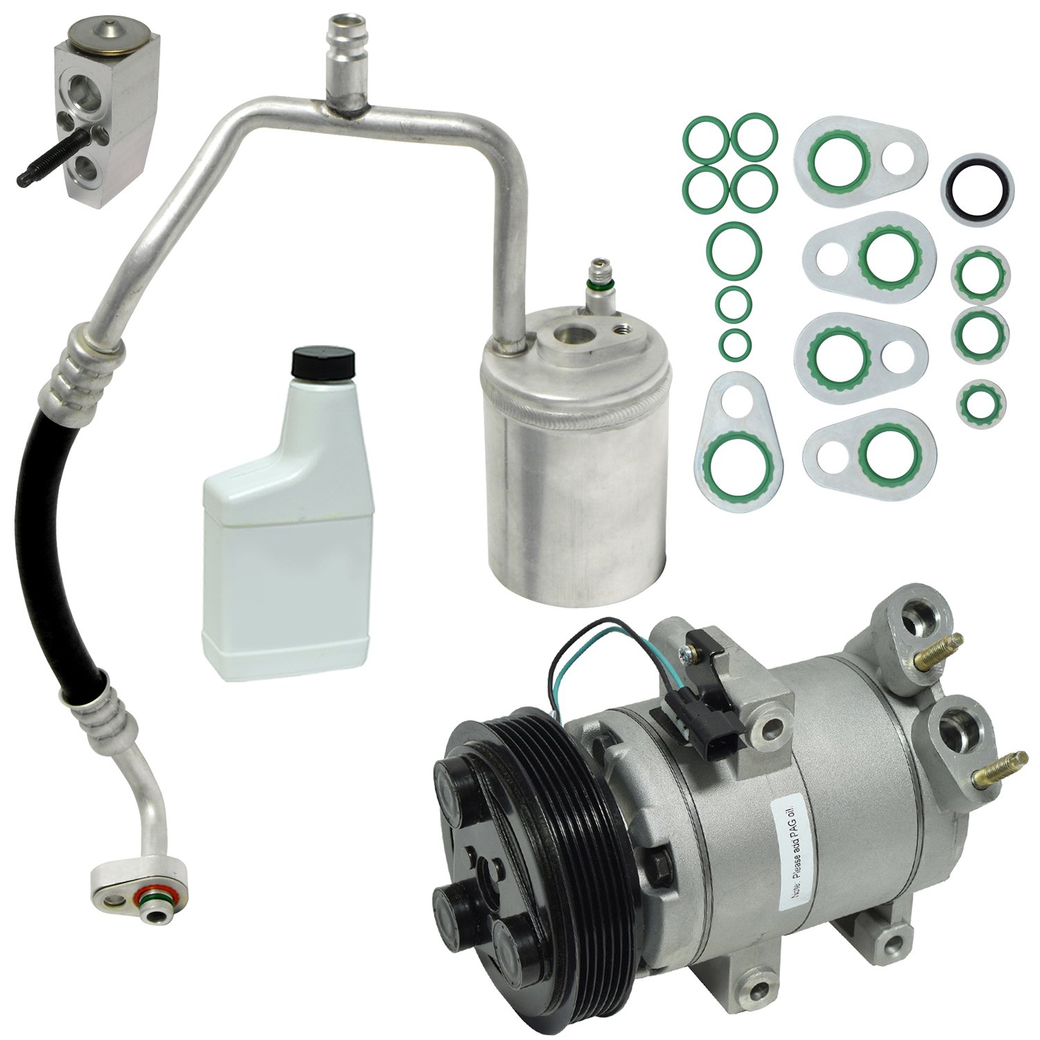 Photo 1 of UAC KT 5028 A/C Compressor and Component Kit