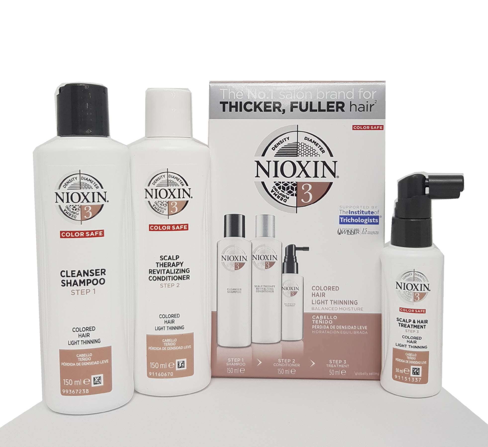 Nioxin Hair System 3 Starter Kit (Discontinued 2017 Version)