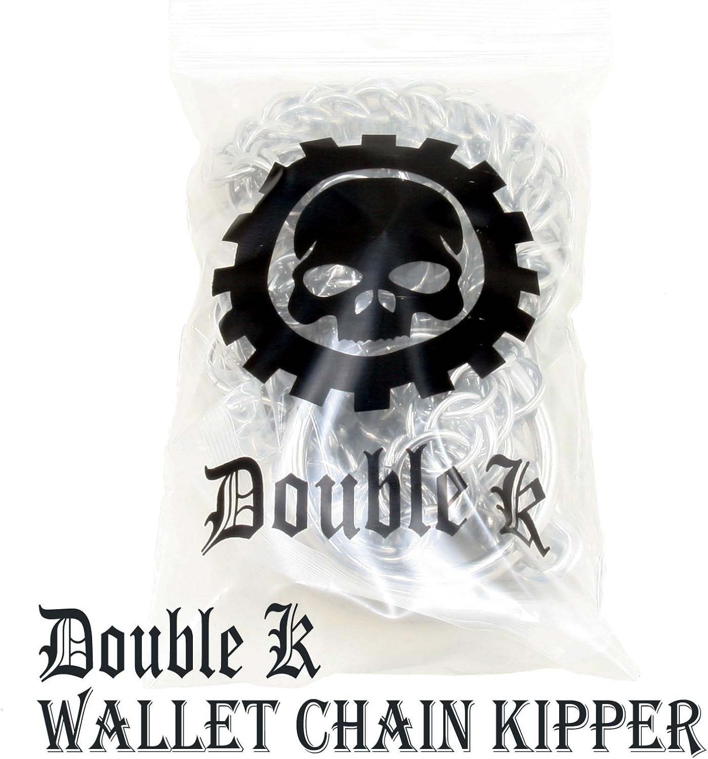 Doublek Heavy Biker Trucker Keychain Key Jean Wallet Chain Silver/Black CS11MLT at  Men’s Clothing store