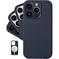 LONLI Classic - (for iPhone 14 Pro) - European Nappa Leather Case - Smoothen and Soften Over Time - Compatible with Magsafe - Midnight Blue