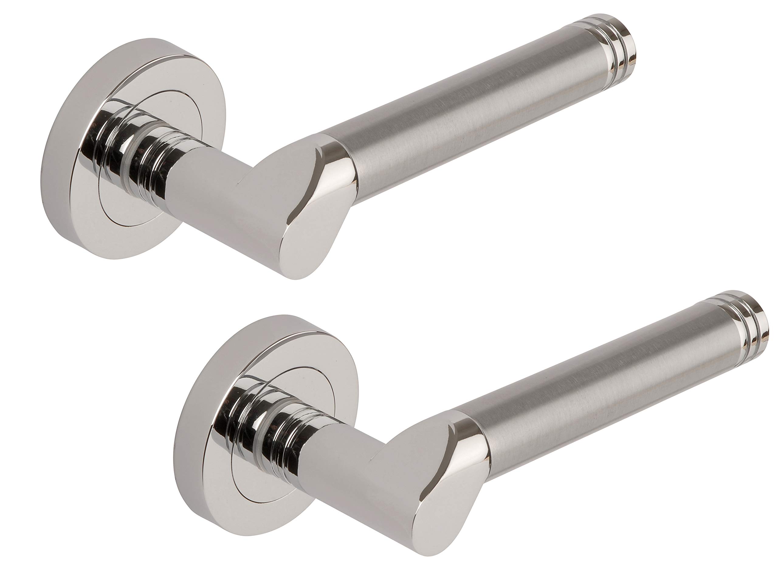 Excel Callisto Passage Door Handles, Round Rose