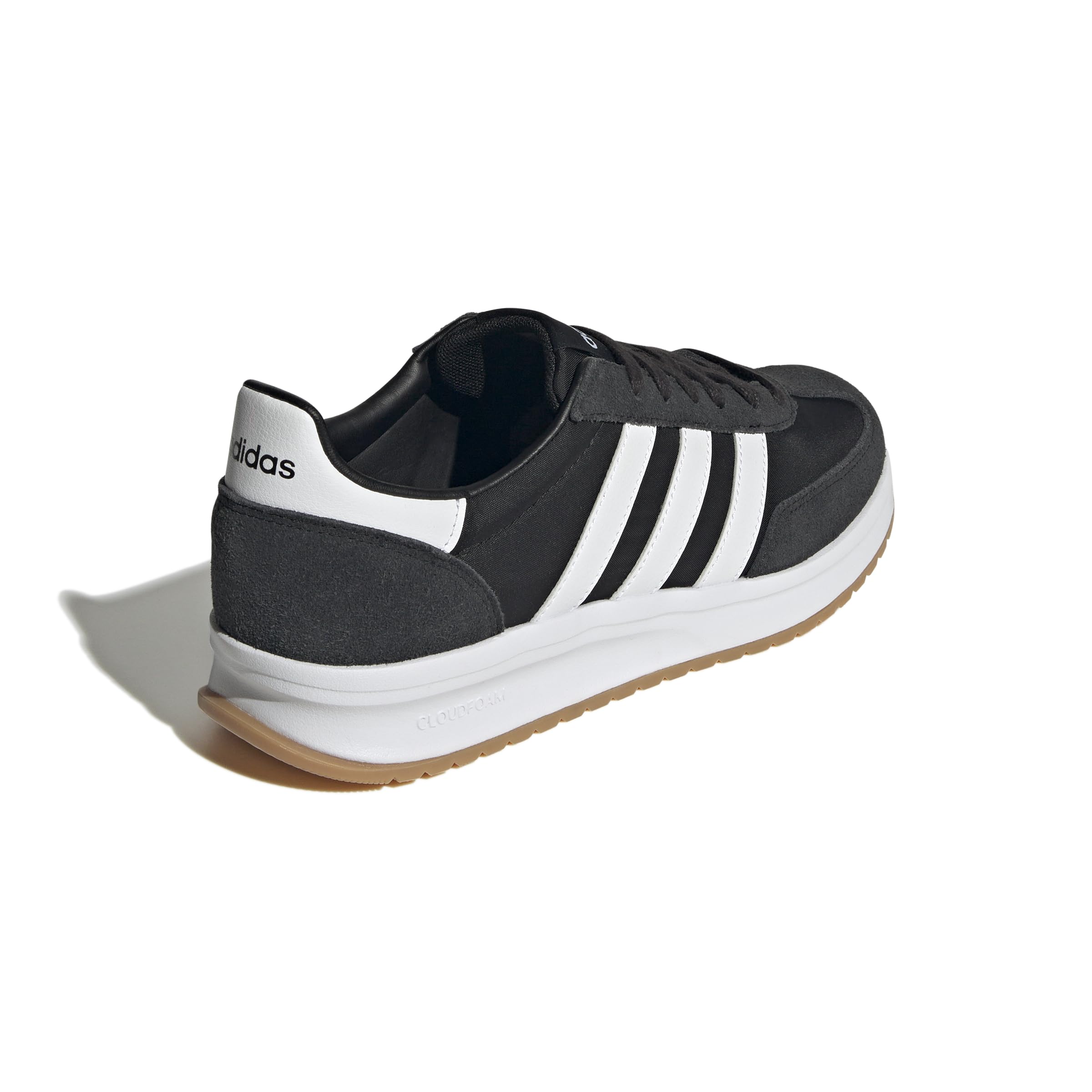 adidas Men's Run 70S 2.0 Shoes, Core Black/Cloud White/Cloud White, 11 UK