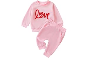 Socutebabe 2Pcs Set Infant Baby Girl Fall Clothes Daddys Girl Long Sleeve Crewneck Sweatshirt+Joggers Pants Winter Outfit Set
