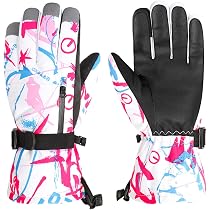 Gants Hiver Enfants Azarxis - Écran Tactile Et Antidérapant - Pour Vélo Et Sport