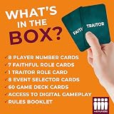 Ginger Fox The Traitors Card Game Official BBC Show Party Game 4–8 Players view 8