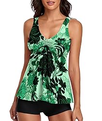 MARZXIN 2024 Modest Tankini Swimsuits for Women Two