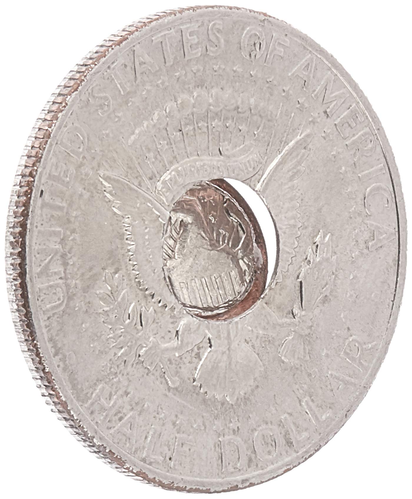 Tango Cigarette Through Half Dollar (Two Sided)