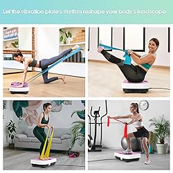 SoftGym Vibration Plate Exercise Machine for