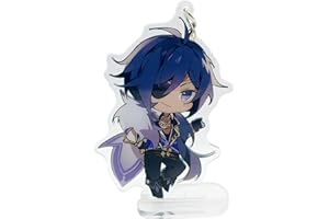YJacuing Genshin Impact Cute Acrylic Keychain Figure