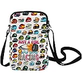 LEVLO Funny Racing Game Crossbody Bag Racing Fans Gifts Racing Lover Shoulder Bag Racing Team Merchandise