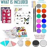 Desire Deluxe Face Painting Kit for Kids 16 Colors Non-Toxic Hypoallergenic view 3