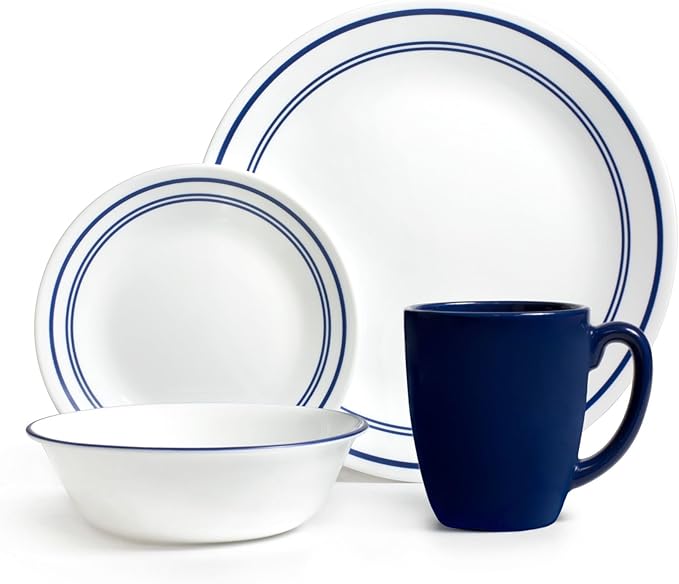 Corelle Dinner Set Blauw Amazon Nl