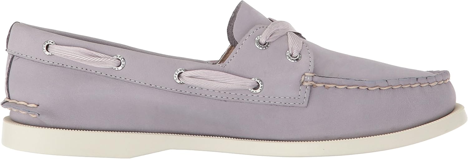 sperry satin lace boat shoe