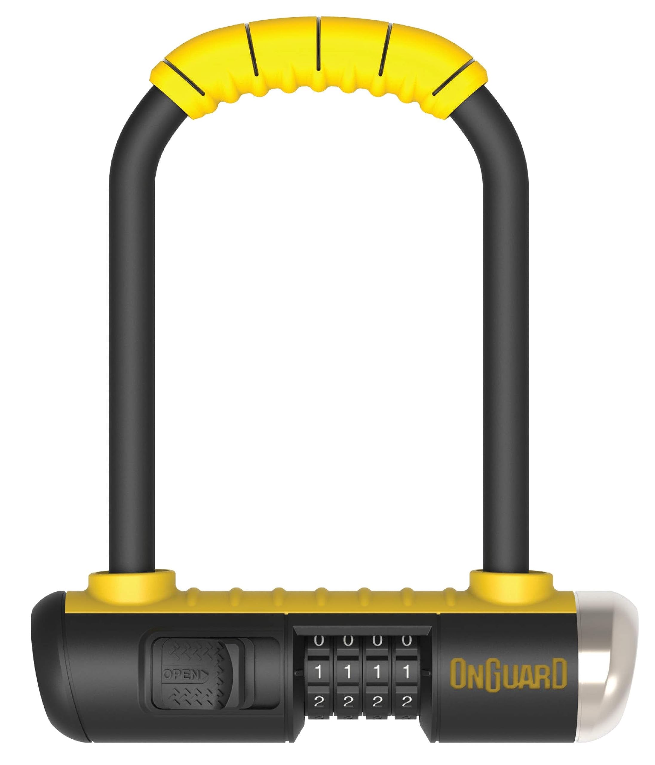 Onguard Bulldog Combo DT-8012C Combo Shackle Lock, Black, 11.5 x 23.0 cm
