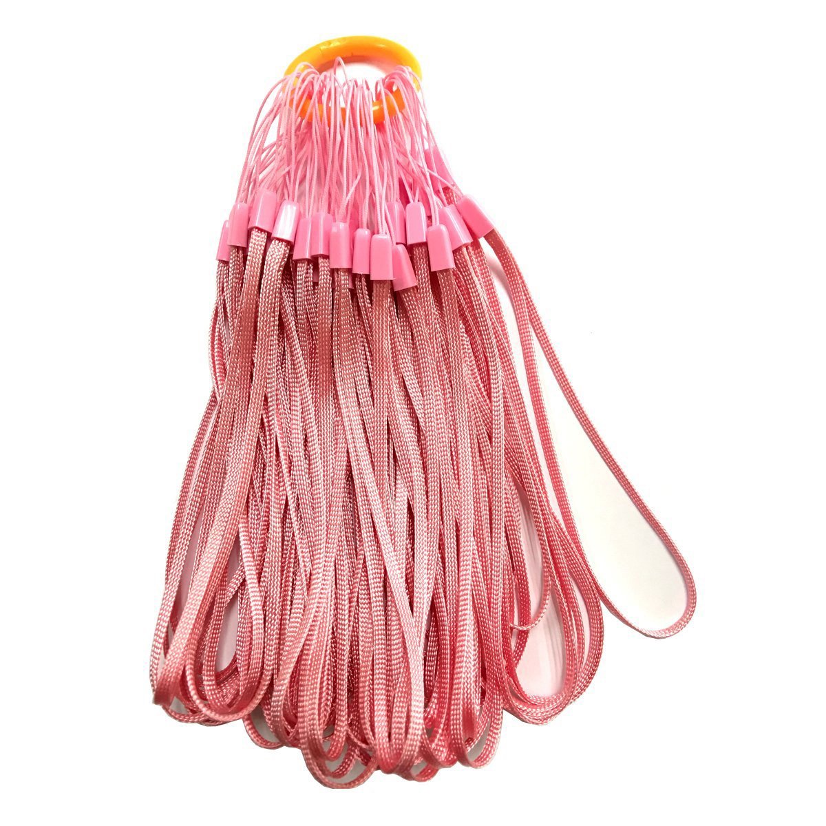 Yaxiny Hand Wrist Strap Lanyard for Cell Phone, USB Flash Drive, Mp3, Mp4, Mini Camera (10PCS, Pink)