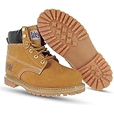 Safety Girl GS003-Tan-9W Steel Toe Work Boots - Tan - 9W, English, Capacity, Volume, Leather, 9W, Tan ()