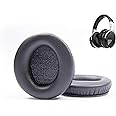 Damex Headphone Ear Pads Replacement Cushion for cowin E7、E7 PRO (Black)