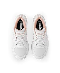 WILSON Women's Pickle Pro Sneaker, White/Cameo