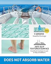 OCEANBROAD Self-Adhesive 96''x22'' Boat Flooring