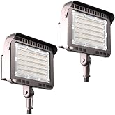 Lightdot 120W LED Flood Light Outdoor, 450W Equivalent 8400LM 5000K Daylight, IP65 Waterproof ETL Listed Outdoor Flood Lights for Yard Driveway Security Flagpole (2 Pack)