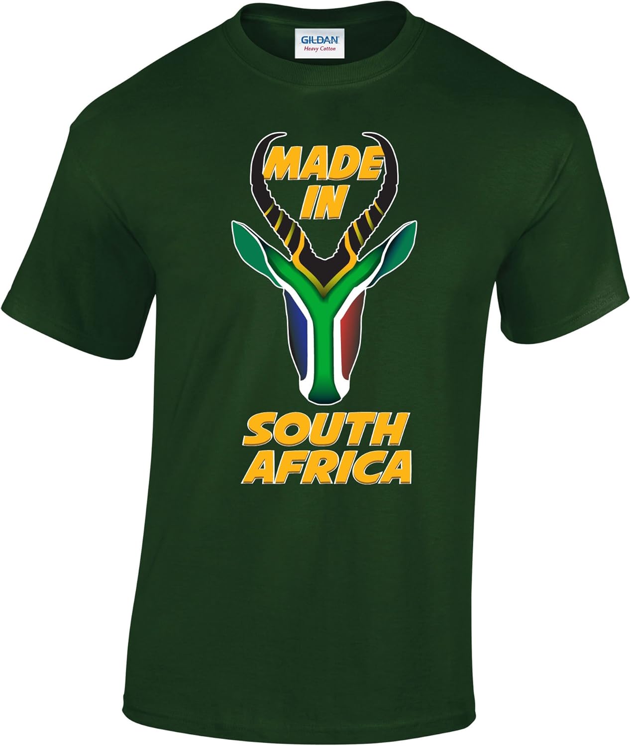 GILDAN Made in South Africa TShirt Amazon.co.uk Clothing