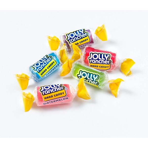 JOLLY RANCHER ASSORTED FRUIT FLAVORED HARD CANDY BULK BAG, 5 LB
