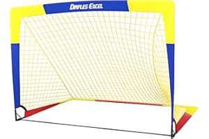 Dimples Excel Soccer Goals Kids Soccer Net for Backyard