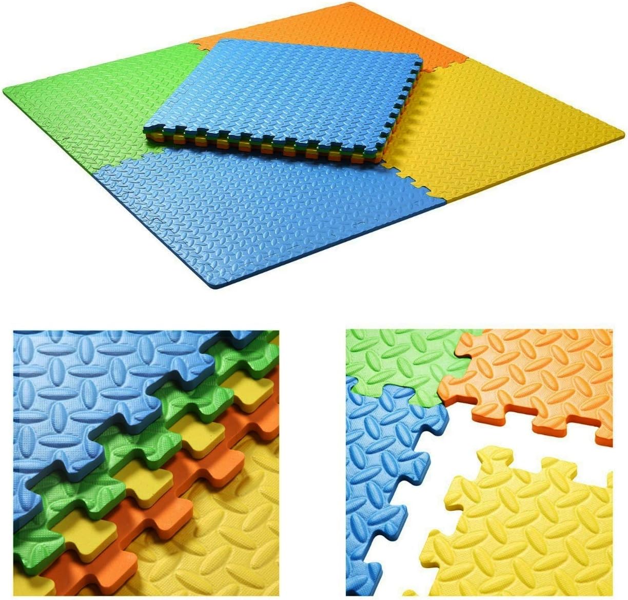Outdoor/Indoor Protective Flooring Mats Interlocking Reversible Floor