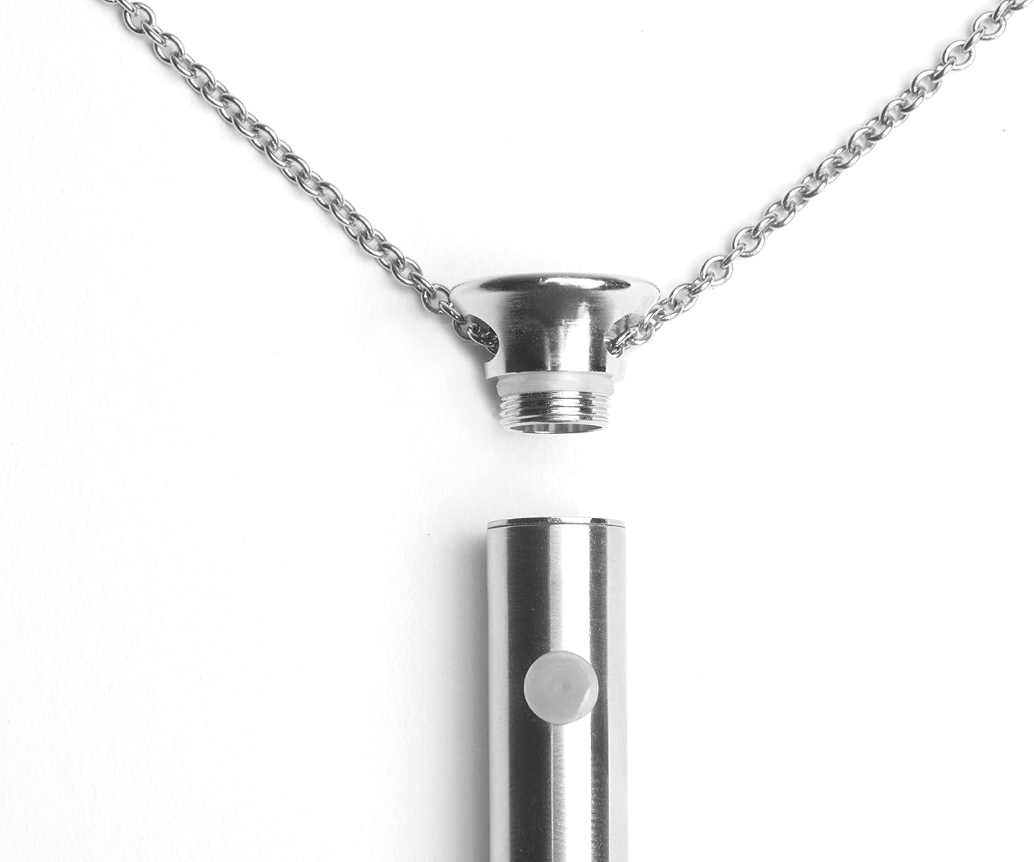 Crave Vesper Vibrator Necklace, Silver - Image 3