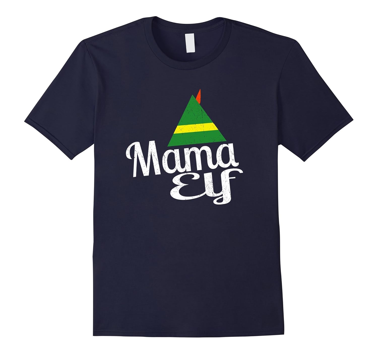 Mama Elf Christmas T shirt Holiday Mom Shirts-ANZ