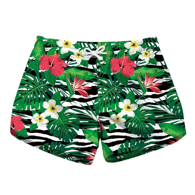 pantaloncini floreali