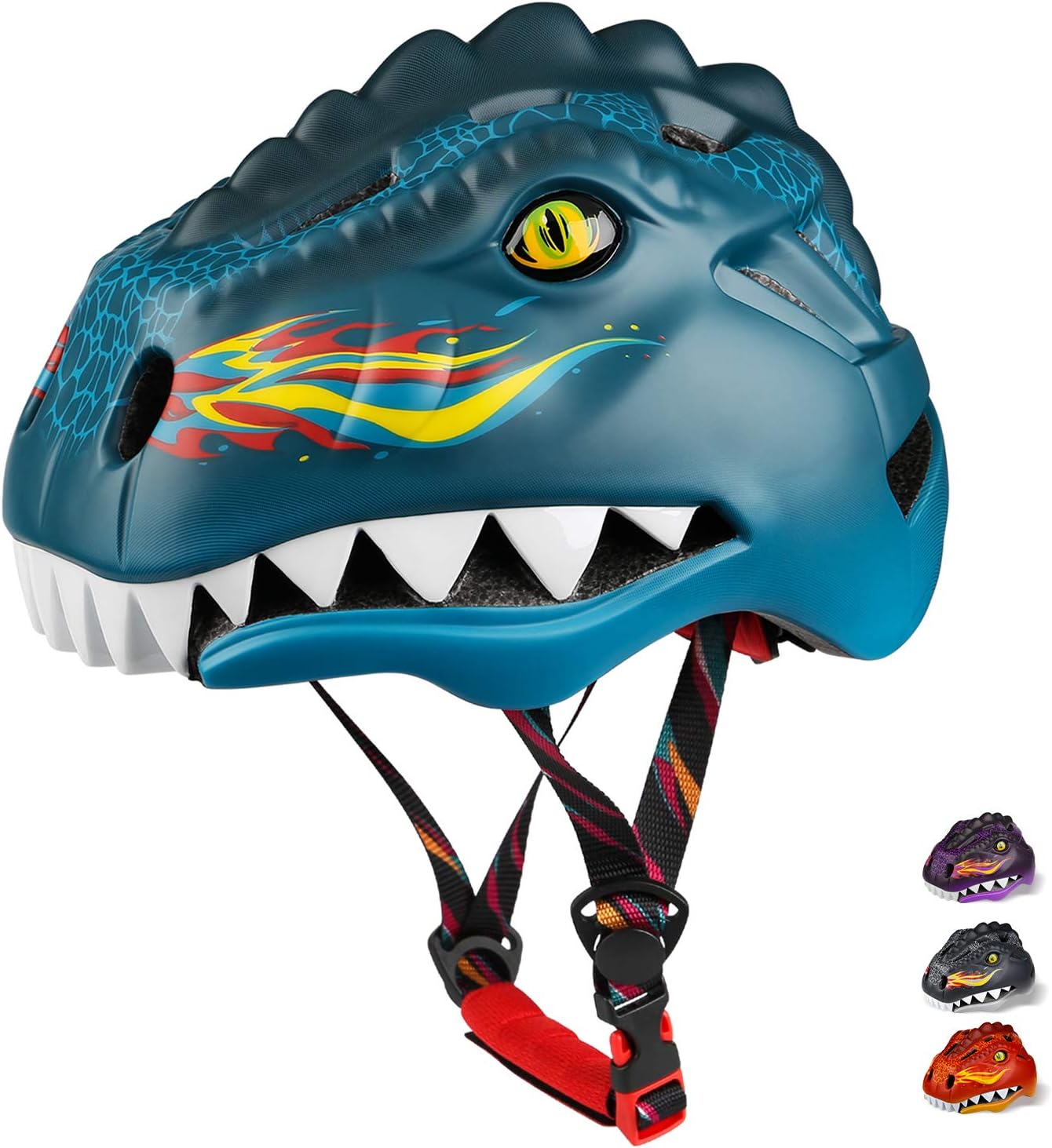 children's bike helmet dinosaur