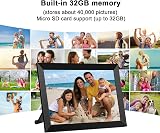 AKImart FRAMEO WiFi 10.1 Inch Digital Photo Frame 32GB IPS Touch 1280x800 view 4