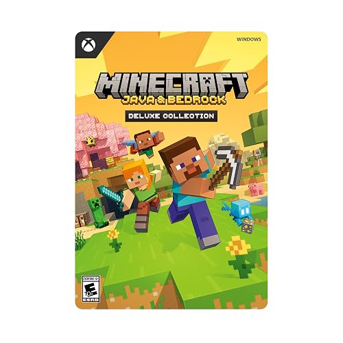 Minecraft | Java & Bedrock Deluxe Collection | Windows Digital Code in ...